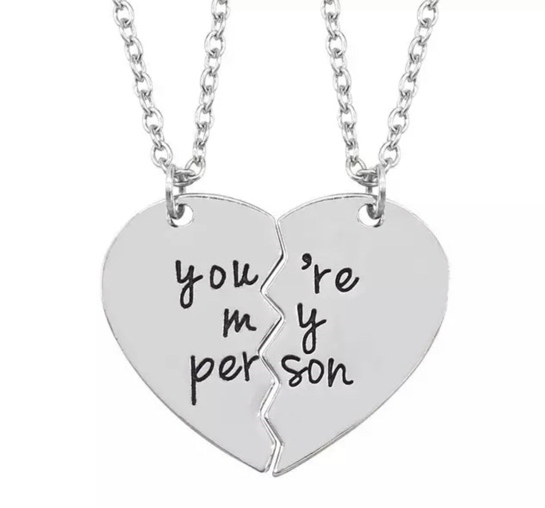 You're my person necklace