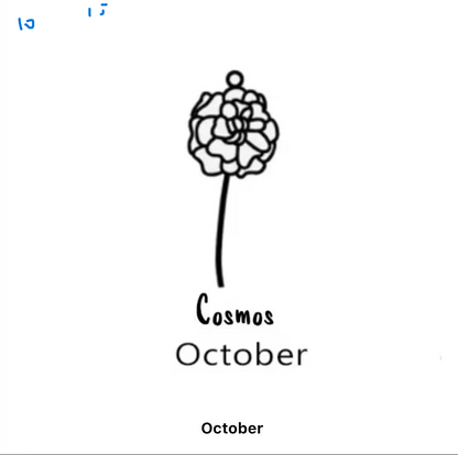 Birth Flower Necklace