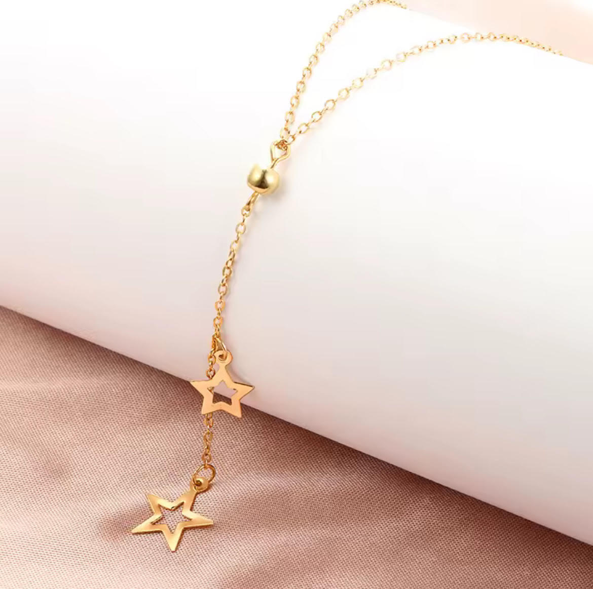 2 stars necklace
