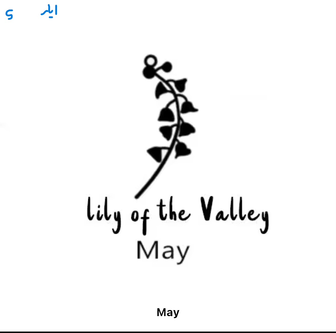 Birth Flower Necklace