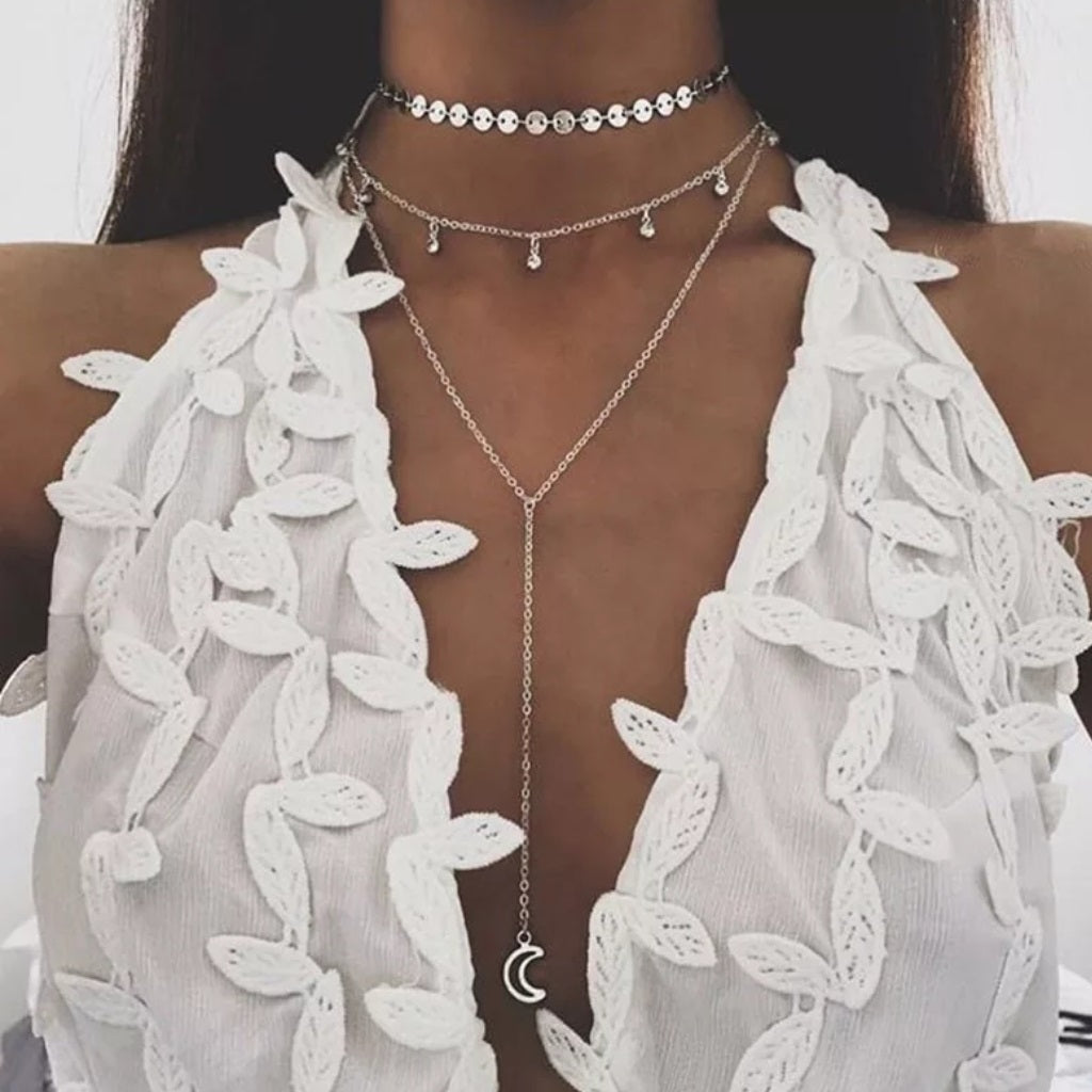 Elegant layered necklace