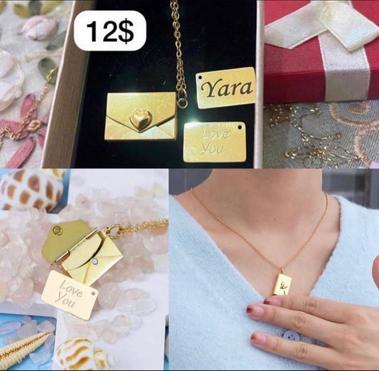 Envelope Necklace